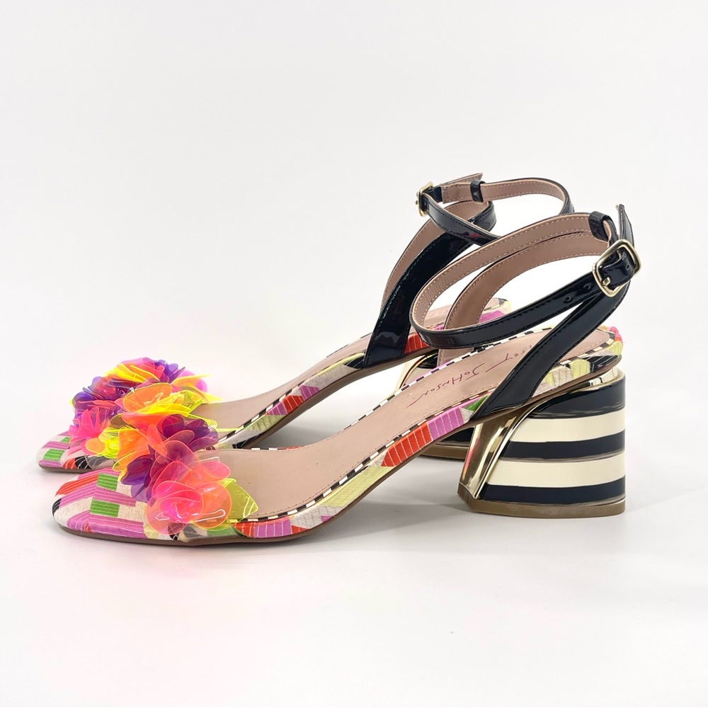 Betsey Johnson Multicolor Floral Sandals - Picture 2 of 6